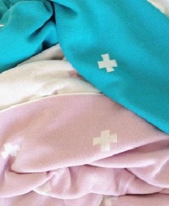 Jamie Kay Blanket Blush Pink