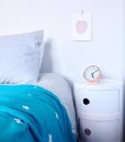 Jamie Kay Cross Blanket Turquoise