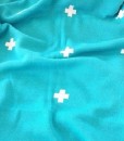 Cross Blanket Turquoise – Jamie Kay