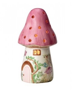 Kids Mashroom Lamp Pink