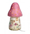 Kids Mashroom Lamp Pink
