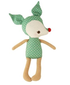Reindeer Rattle Green