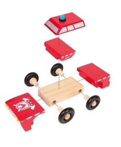 Magnetic Fire Car