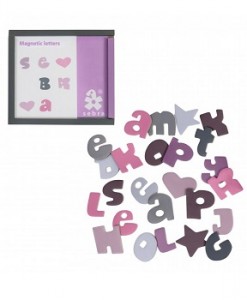 Magnetic Letters Pink