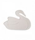 By Lille Vilde Swan Placemat Nude