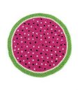 Watermelon Felt Ball Rug
