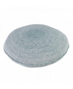 Sebra Crochet Cushion Gradient Blue