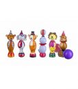 Wooden Circus Skittles