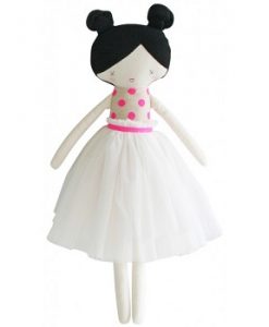 Alimrose Colette Ivory & Hot Pink