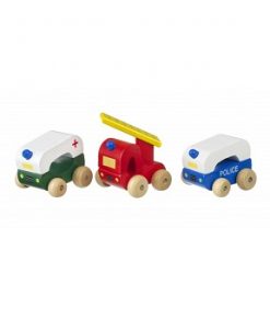 Wooden My First Emergency Vehicles