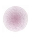 Sebra Crochet Floor Rug Gradient Pink