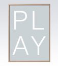 Play Wall Art Print