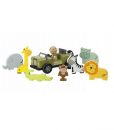Wooden Safari Playset