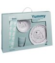 Happy Dots Yummy Dinner Set Blue