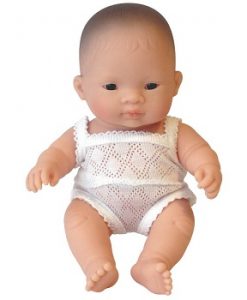 Miniland Baby Girl Asian Girl 21cm