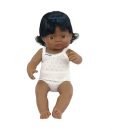 Miniland Baby Doll Latin American Girl 38cm