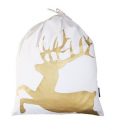 Gold Deer Santa Sacks