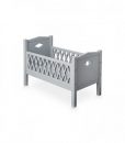 Cam Cam Harlequin Dolls Bed Grey