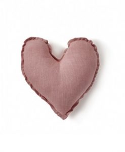 Heart Cushion Pink 25cm