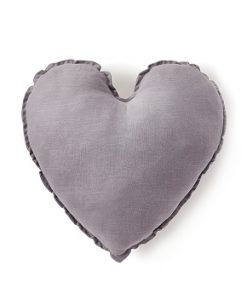 Heart Cushion Grey - 45cm