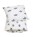 Fabelab Ship Single Bed Set White