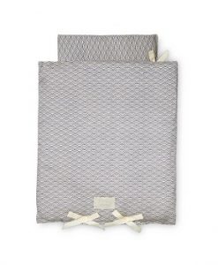 Cam Cam Dolls Bedding Grey Wave