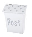 White & Grey Post Box