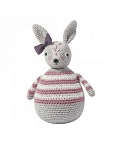 Sebra Crochet Tilting Toy Rabbit Roberta