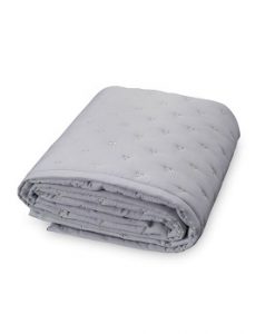 Cam Cam Junior Quilt Dots Grey & Gold