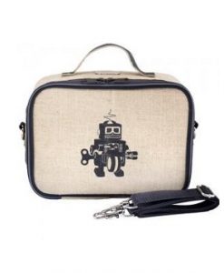 So Young Lunch Box Grey Robot