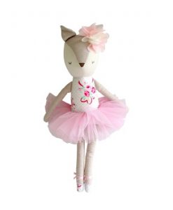 Alimrose Dreaming Daphne Deer 43cm Pink