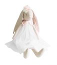 Alimrose Bessie Bunny Ivory 70cm