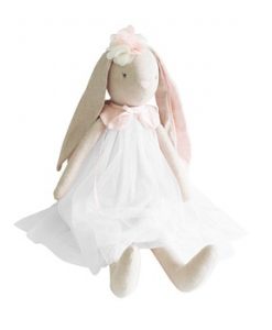 Alimrose Bessie Bunny Ivory 70cm