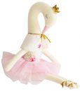 Alimrose Swan Ballerina Pink 43cm