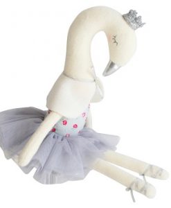 Alimrose Swan Ballerina Silver 43cm