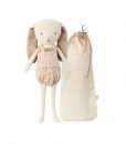 Maileg Bunny Bell in a Bag Rose