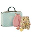 Maileg Micro Suitcase with Clothes
