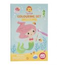 Colouring Set Mermaids