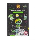 Colouring Set Neon Outer Space