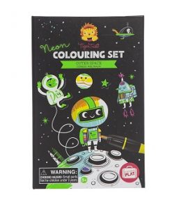 Colouring Set Neon Outer Space