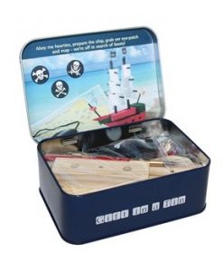 Apples and Pears Pirate Ship In A Tin